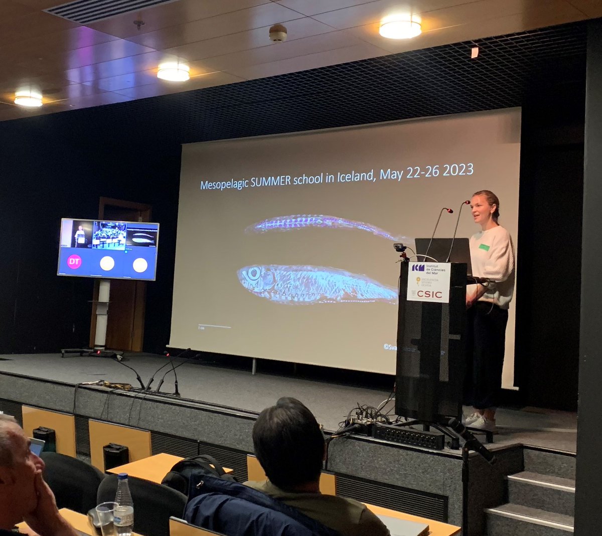 TveitGuro's tweet photo. This week @SUMMERH2020 partners are in #Barcelona discussing ongoing and planned activieties. #mesopelagic #sintef @azti_brta @Havforskningen @UiB https://t.co/G23J89qv1e
