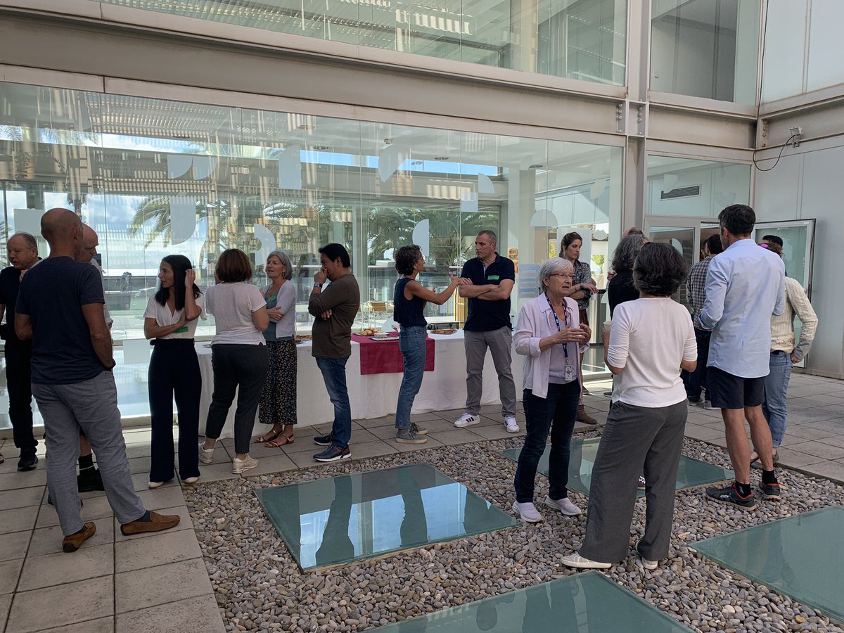 TveitGuro's tweet photo. This week @SUMMERH2020 partners are in #Barcelona discussing ongoing and planned activieties. #mesopelagic #sintef @azti_brta @Havforskningen @UiB https://t.co/G23J89qv1e