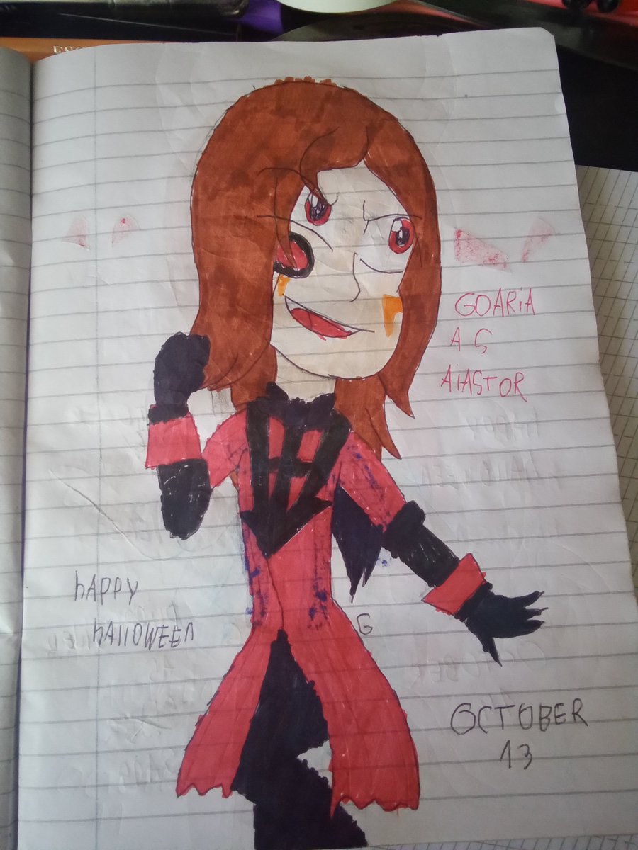 BeresNicoleta's tweet photo. Goaria As Alastor {Oct 13} Happy Halloween (Old 2021) #Goaria #Alastor #HazbinHotel #Art #HappyHalloween https://t.co/QYttz2gFzp