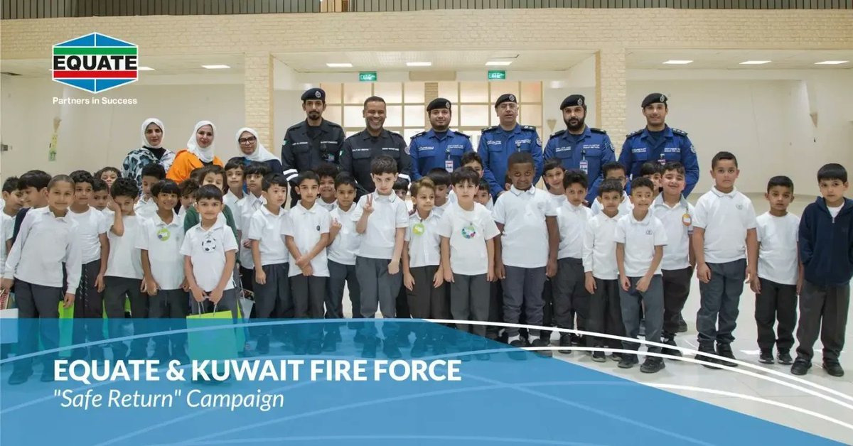 EQUATE Petrochemical on Twitter "EQUATE & Kuwait Fire Force organized