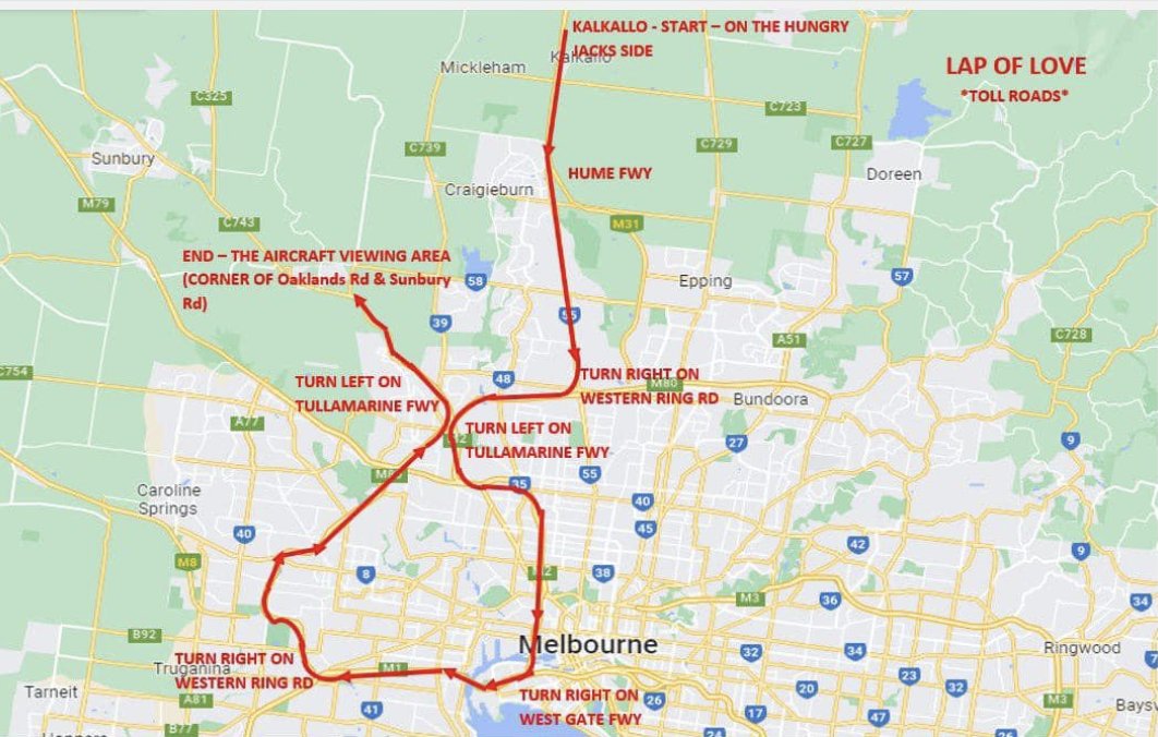 theluckylance's tweet photo. When did you have to purchase a @Linkt @Transurban day pass to "protest"? #notaprotest

Tami Jane has released the route of her Lap of Love #Convoy as a part of her 5 day #Protestival in Melbourne this weekend. 

Heads up @VicRoads @VictoriaPolice #FreeDumbConvoy #Freedumbers https://t.co/GlK8VbmMTr