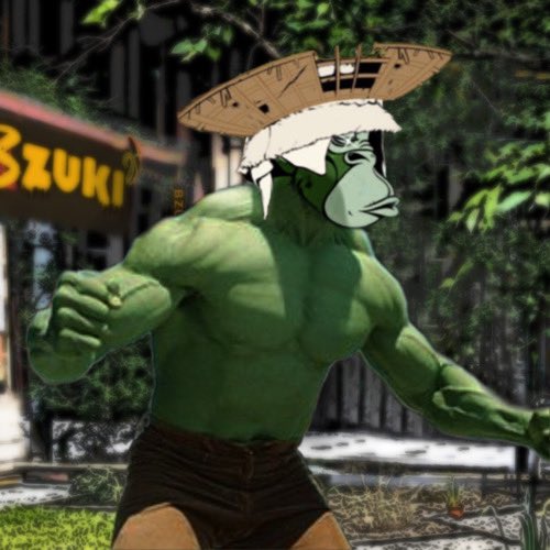Sup_Zuki's tweet photo. I just bumped into @Sup_Zuki in the @BoredZuki garden. When he had his COVID booster💉, the “nurse” assured us that any side-effects would be mild and short-lived. Starting to get a little suspicious…
 #fanart #FUSE #parody https://t.co/TevRS4vuCh