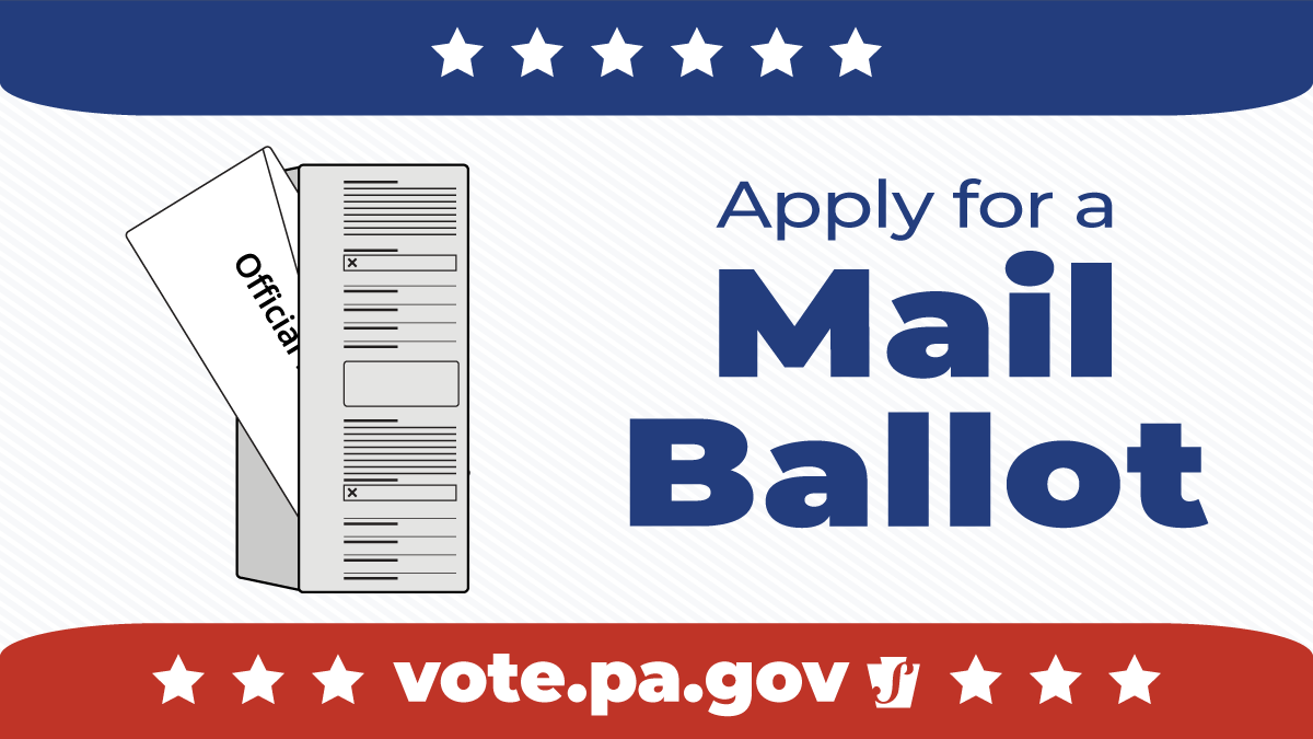 mail in ballot status in pa