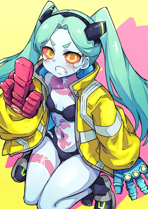 サイバーパンク エッジランナーズのレベッカちゃん 