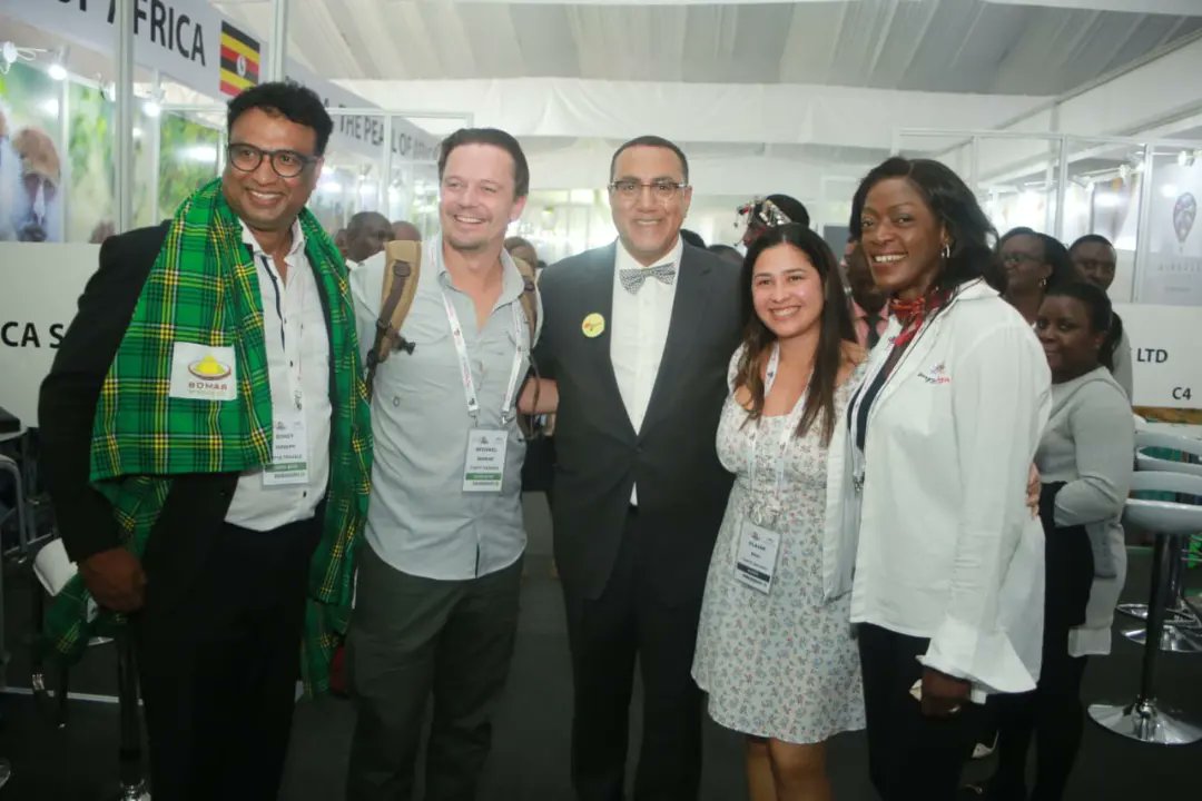 goplacesdigital's tweet photo. Hon. Najib Balala and Dr. Betty Radier at MKTE 2022

#MKTE2022 #RediscoverTheMagic 
#GoPlaces #GoPlacesDigital
#ChefsDelight 
@Bomasofkenya 
@MKTravelExpo 
@magicalkenya 
@tunajibu 
@aabradier https://t.co/xe0Bv36MoJ