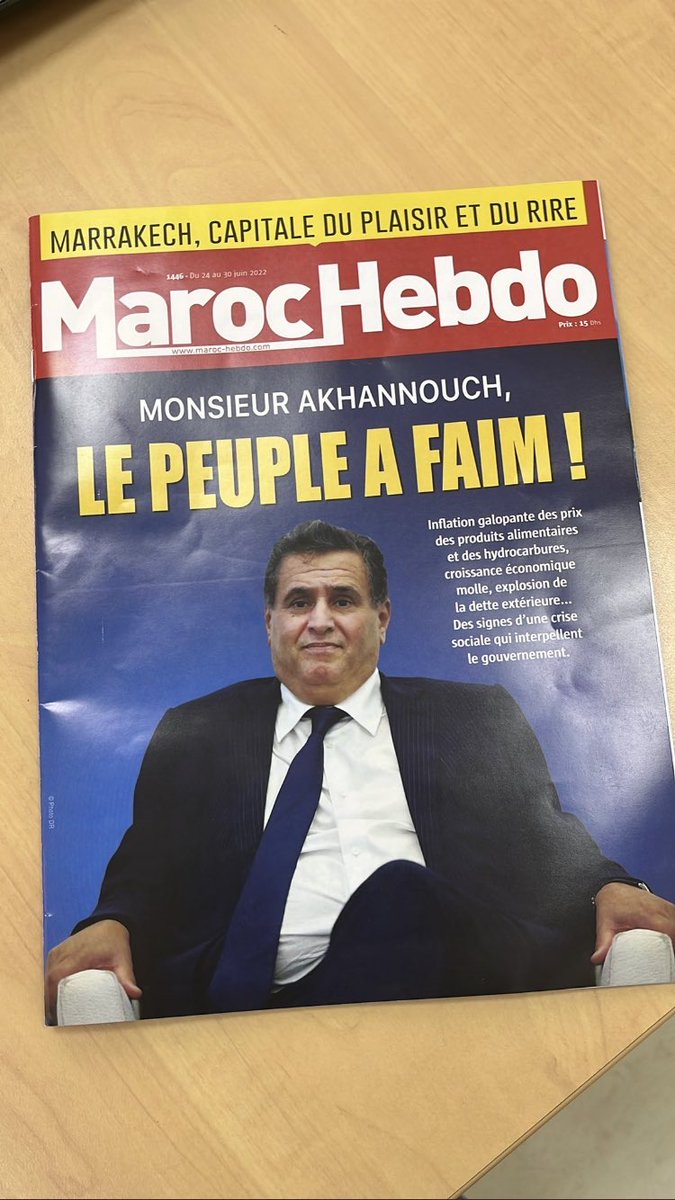Jack77gh's tweet photo. @ImadOUAZZANII @farrah9900 @Le360fr Tu disais ? https://t.co/BJTEB3yvxT
