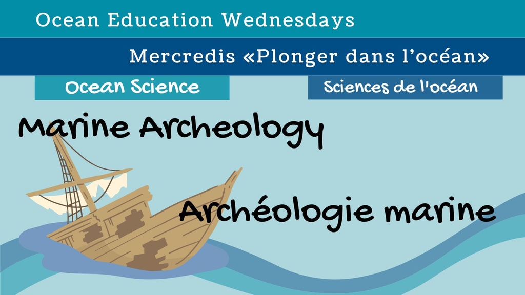 Dive into the world of Marine Archeology this #OceanEducationWednesday. Learn about what discoveries lie underneath the water. These slides are meant to get your students thinking about the ocean. Find them in⁠ English:bit.ly/OEW_EN Français:bit.ly/OEW_FR1