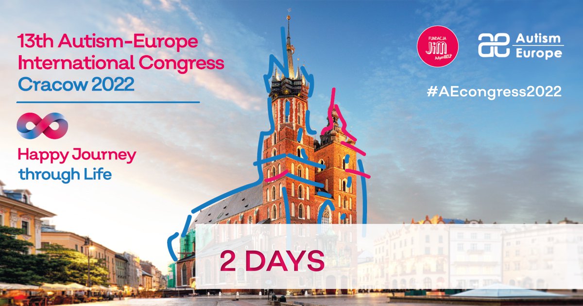 AutismEurope's tweet photo. ⚠️The #AECongress22 starts in 2 days!
🙌 Around 1% of the population is on the #autism spectrum. All around the world autistic ppl & their families face similar challenges: getting a timely diagnosis, accessing education or employment, etc
Learn more at the congress! https://t.co/dT0S7Eay2E
