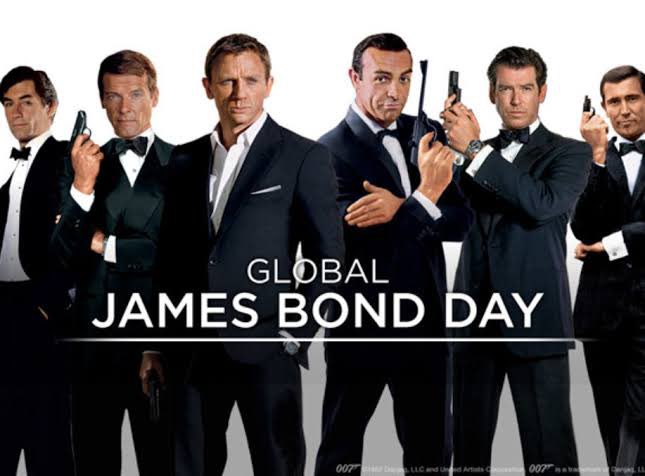 Happy Global James Bond Day, Oct 5.