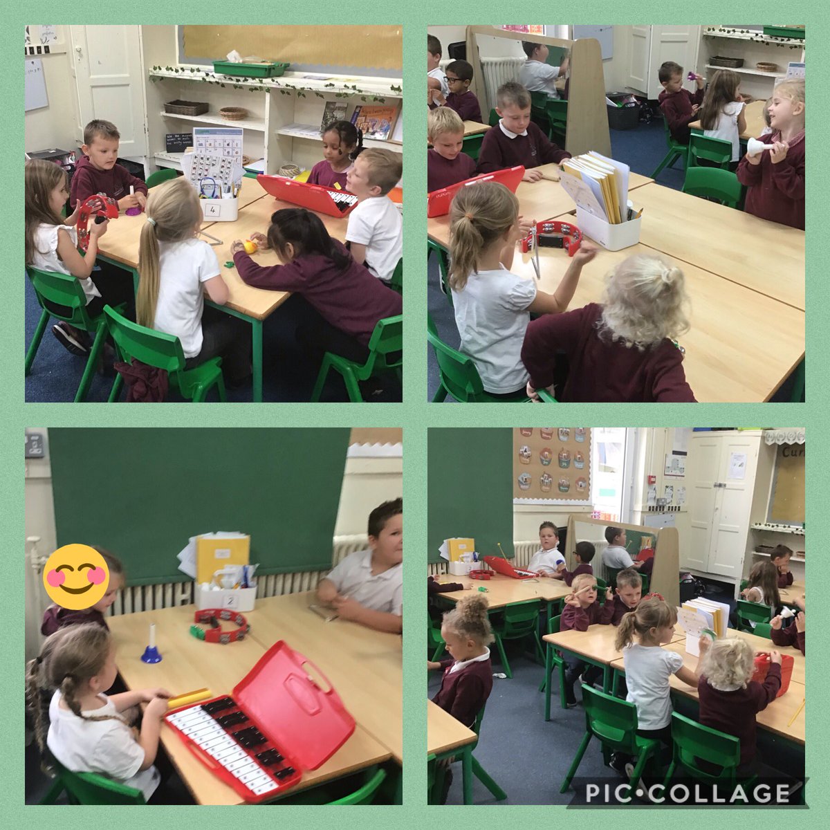 MissMalcolmHB's tweet photo. Y1 Green have had so much fun this afternoon giving each other  instructions to create their own musical sequence. https://t.co/8h6P1Jogk4