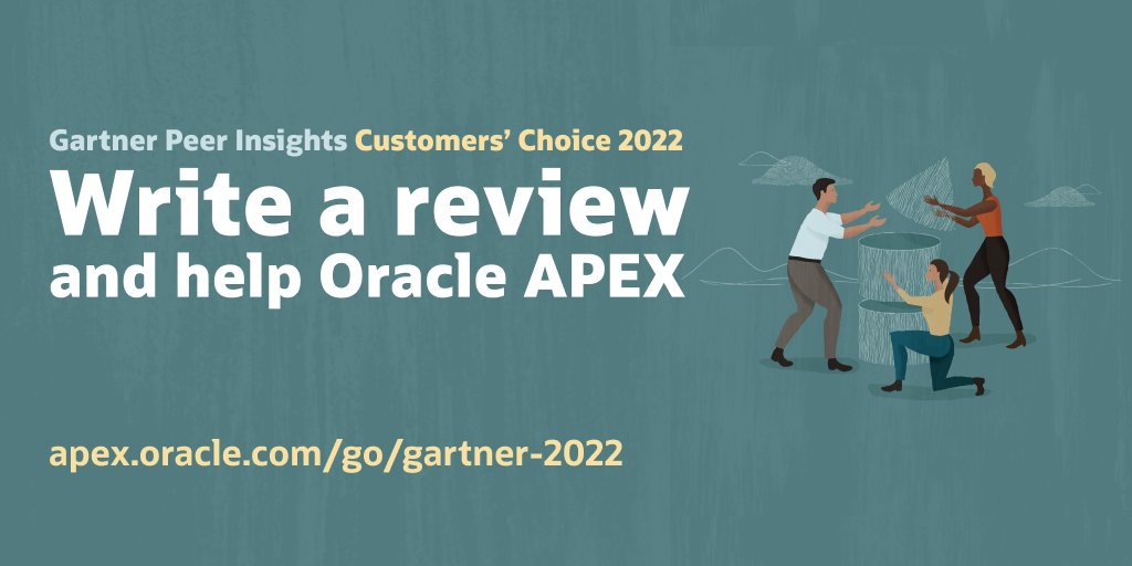 Oracle APEX (OracleAPEX) / Twitter
