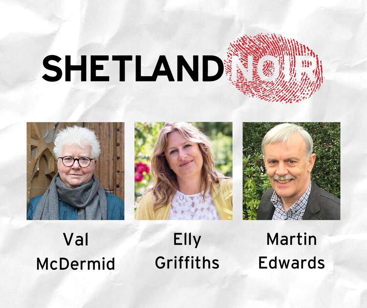 Shetland Arts (@shetlandarts) on Twitter photo 🔎 The first three of the headline guests for Shetland Noir 2023 have been announced!
You can read more about Shetland Noir and our guest authors on our website: shetlandarts.org/blog/shetland-… 🔎 The first three of the headline guests for Shetland Noir 2023 have been announced!
You can read more about Shetland Noir and our guest authors on our website: shetlandarts.org/blog/shetland-…