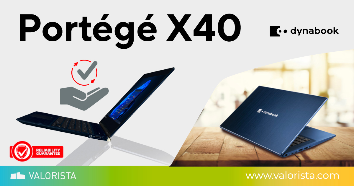 Valorista's tweet photo. El elegante Portégé X40 de 14" de @DynabookES ofrece una excelente conectividad, un elegante diseño y un increíble rendimiento para las empresas modernas ultramóviles.

Echa un vistazo en nuestra web: https://t.co/gzONHbxOZ4 https://t.co/0ELmvmPHFl