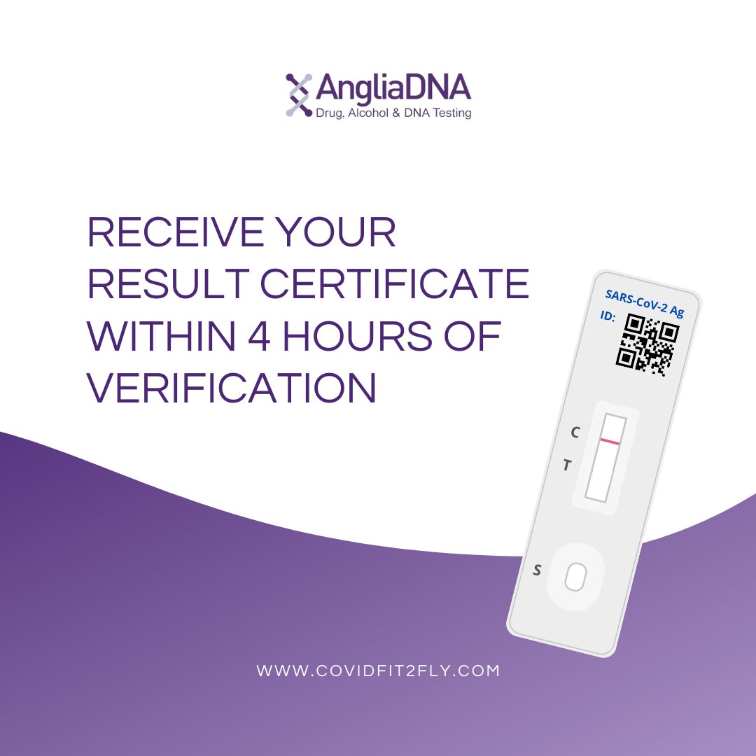 Fit For Travel Lateral Flow Test Kits for only £15 👉🏽 covidfit2fly.com/product/latera…

Plus, get your result certificate via email in just 4 hours of verification.