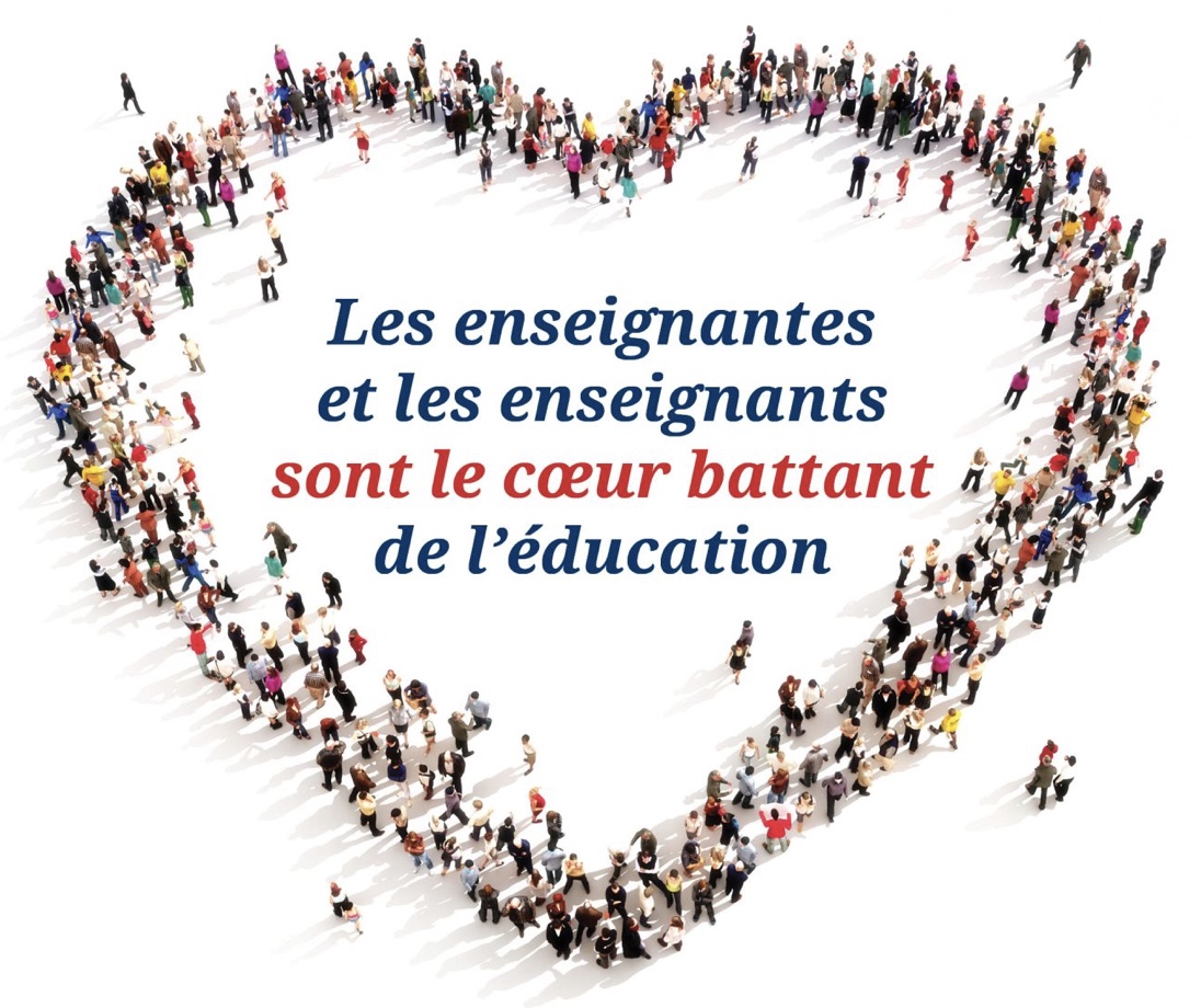 Bonne journée mondiale des enseignantes et des enseignants!