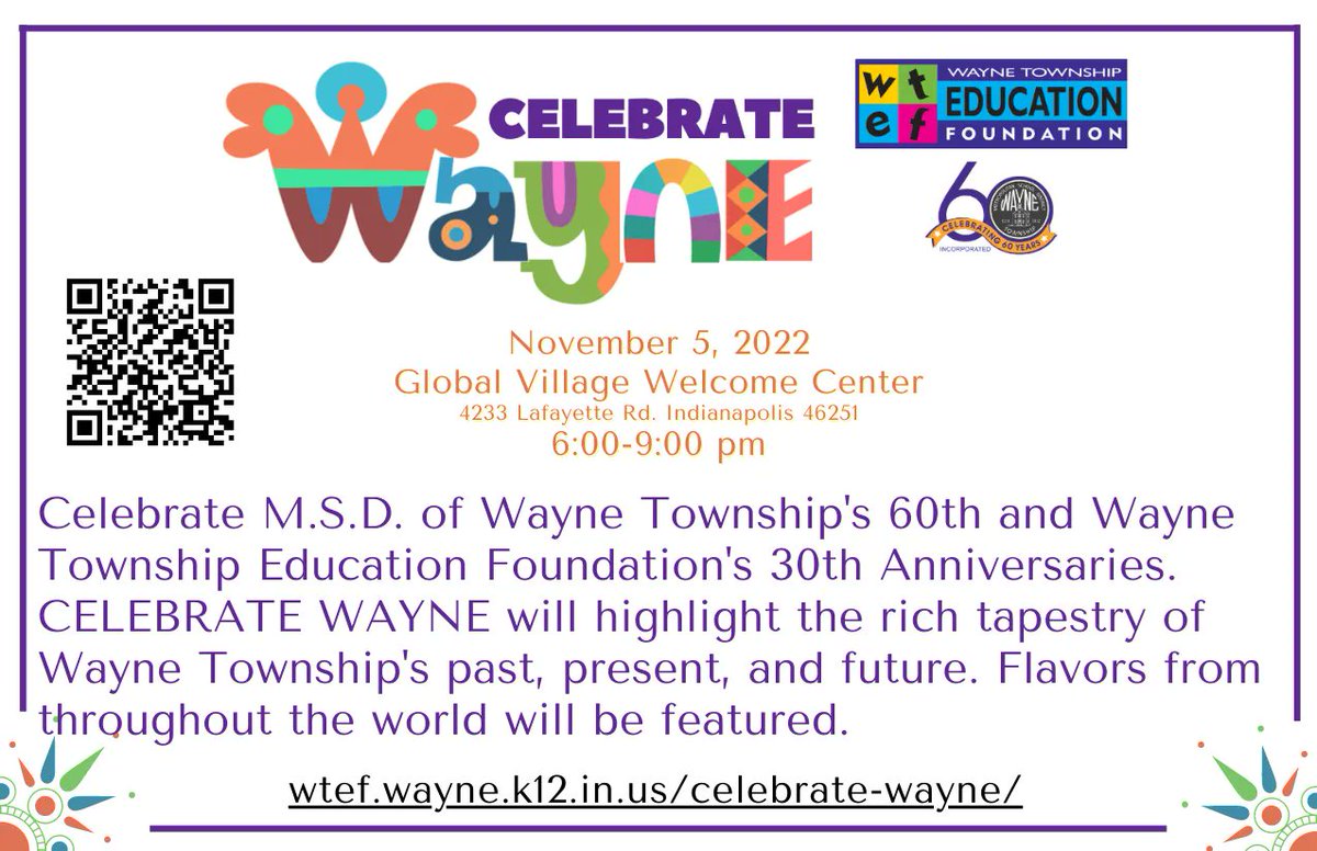 Come help us Celebrate Wayne! Register here: tinyurl.com/43a2vu3m