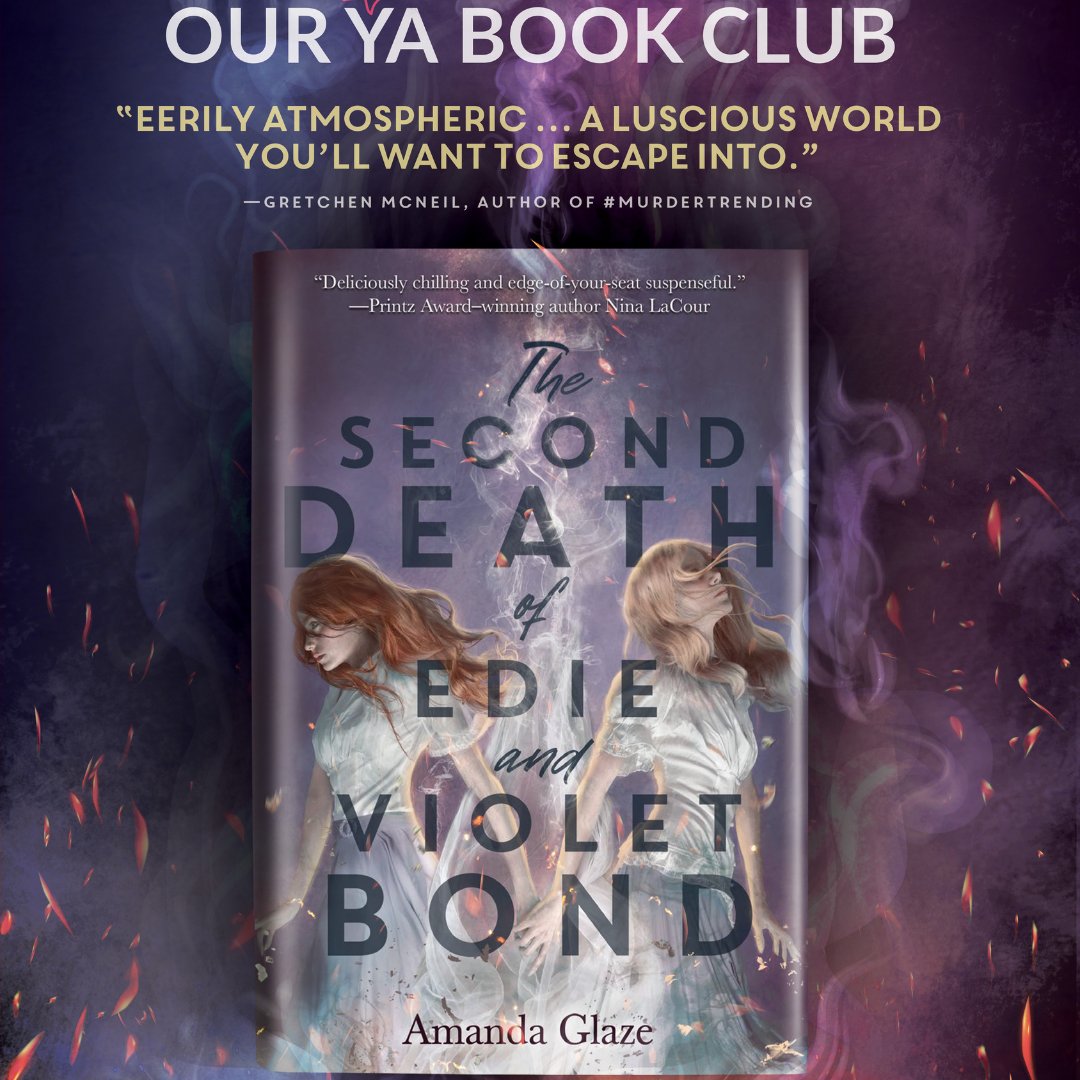 Debut author @amandabglaze has written a spooky, spellbinding historical tale &amp; we are excited to announce THE SECOND DEATH OF EDIE AND VIOLET BOND as our October #YABNBookClub Pick! 

barnesandnoble.com/w/the-second-d…