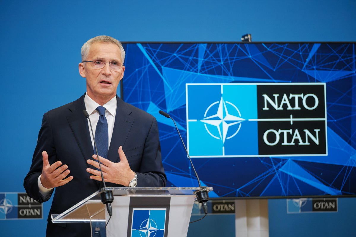 🆕📹Secretary General @jensstoltenberg will brief the press on the meeting of the #NATO Defence Ministers…
