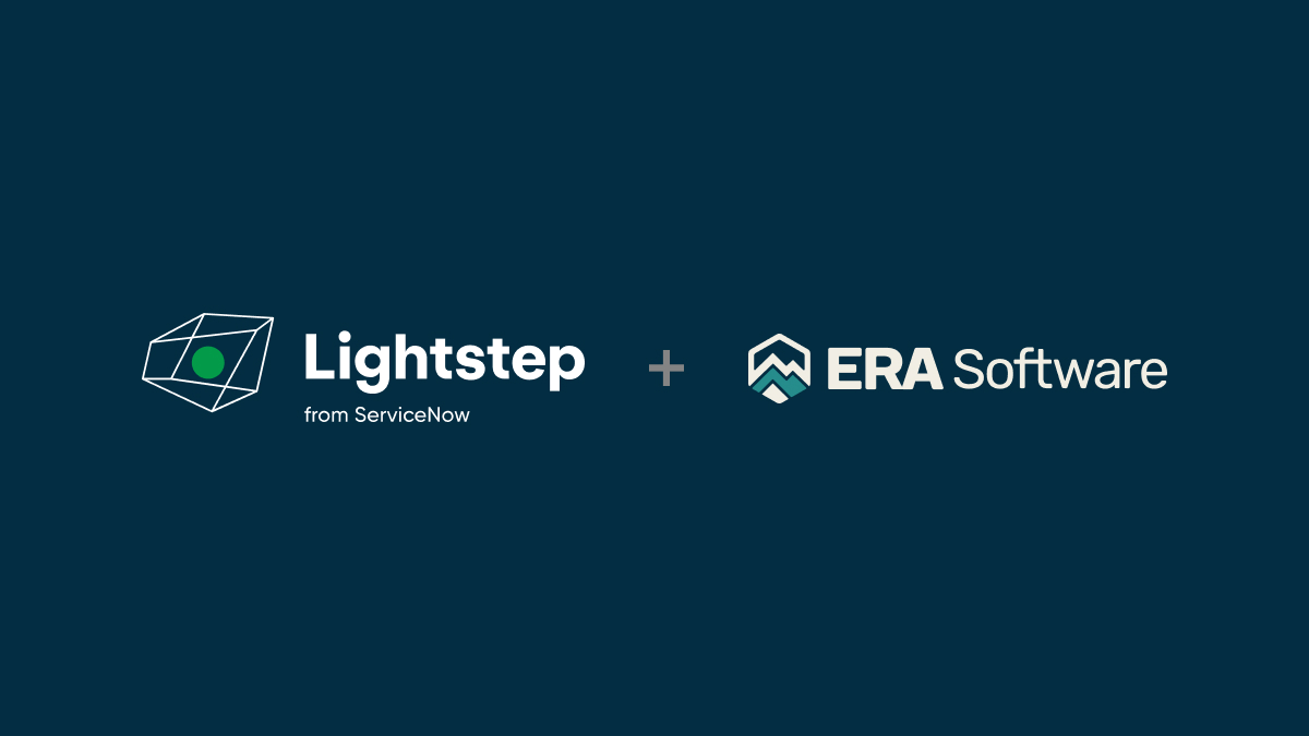 era's tweet image. We’re joining the @LightstepHQ and @ServiceNow family! More details on the future of observability here: servicenow.com/company/media/…

#observability
#logmanagement
#cloudnative
#DigitalTransformation