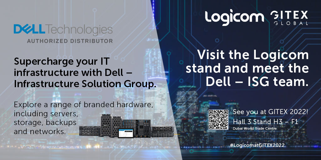 LogicomDisti's tweet image. Meet the Dell - ISG team at the Logicom Stand at #GitexGlobal2022 and Learn how their solutions help you set and implement a strategy around AI, multi-cloud, IoT, edge computing and machine learning.

Visit: ow.ly/KHOp50KQcjk to book your meetings.

#LogicomGitex2022
