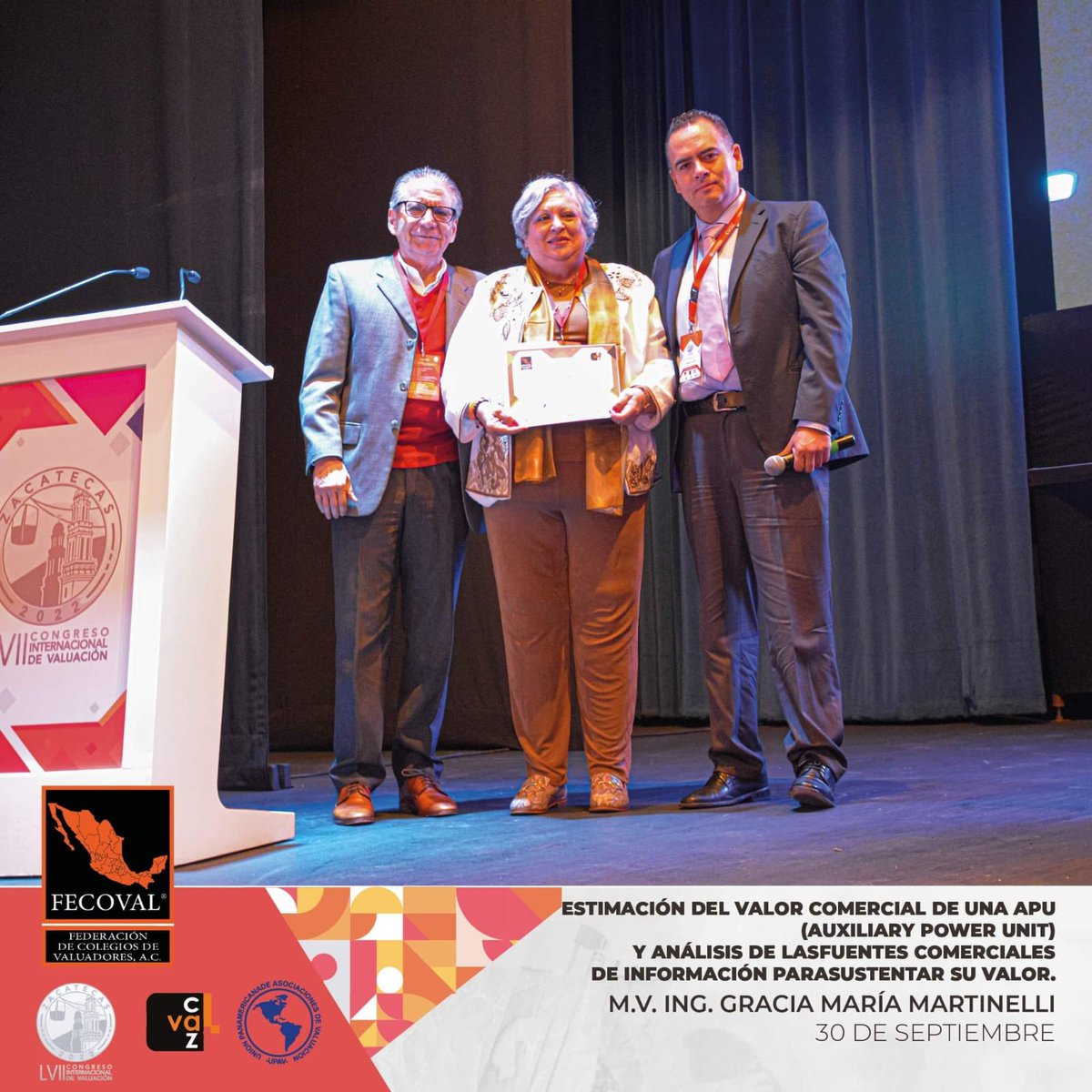 ivbaero's tweet photo. Felicitamos a Encargada de Relaciones: M.V. Gracia María Martinelli Pincione. Por su notable participación y representar al Instituto de Valuación de Bienes Aeronáuticos en hora buena #Ivbaero #ivbaero https://t.co/mLaM4X9NeP