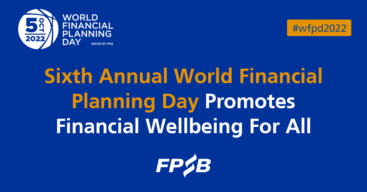 Did you know it’s World Financial Planning Day? If you want to learn more about financial planning or working with a CFP professional or QAFP professional, start with these helpful resources: spr.ly/6016MdlHI #WFPD2022 #FinancialPlanning #CFP #QAFP #IOSCOWIW2022