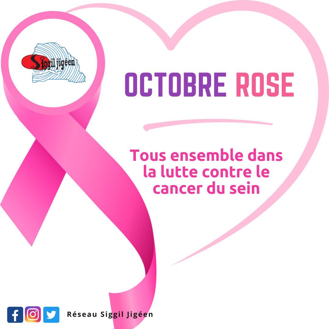 rsiggiljigeen's tweet photo. Le Saviez vous ? 
Octobre rose est une campagne de sensibilisation du cancer du sein instaurée depuis 1985. 
Au Sénégal, ce cancer est le plus fréquent avec environ 1700 cas par an. 
#RSJ #OctobreRose2022 #CancerDuSein #FemmesLeaders https://t.co/29H6eGD8DS