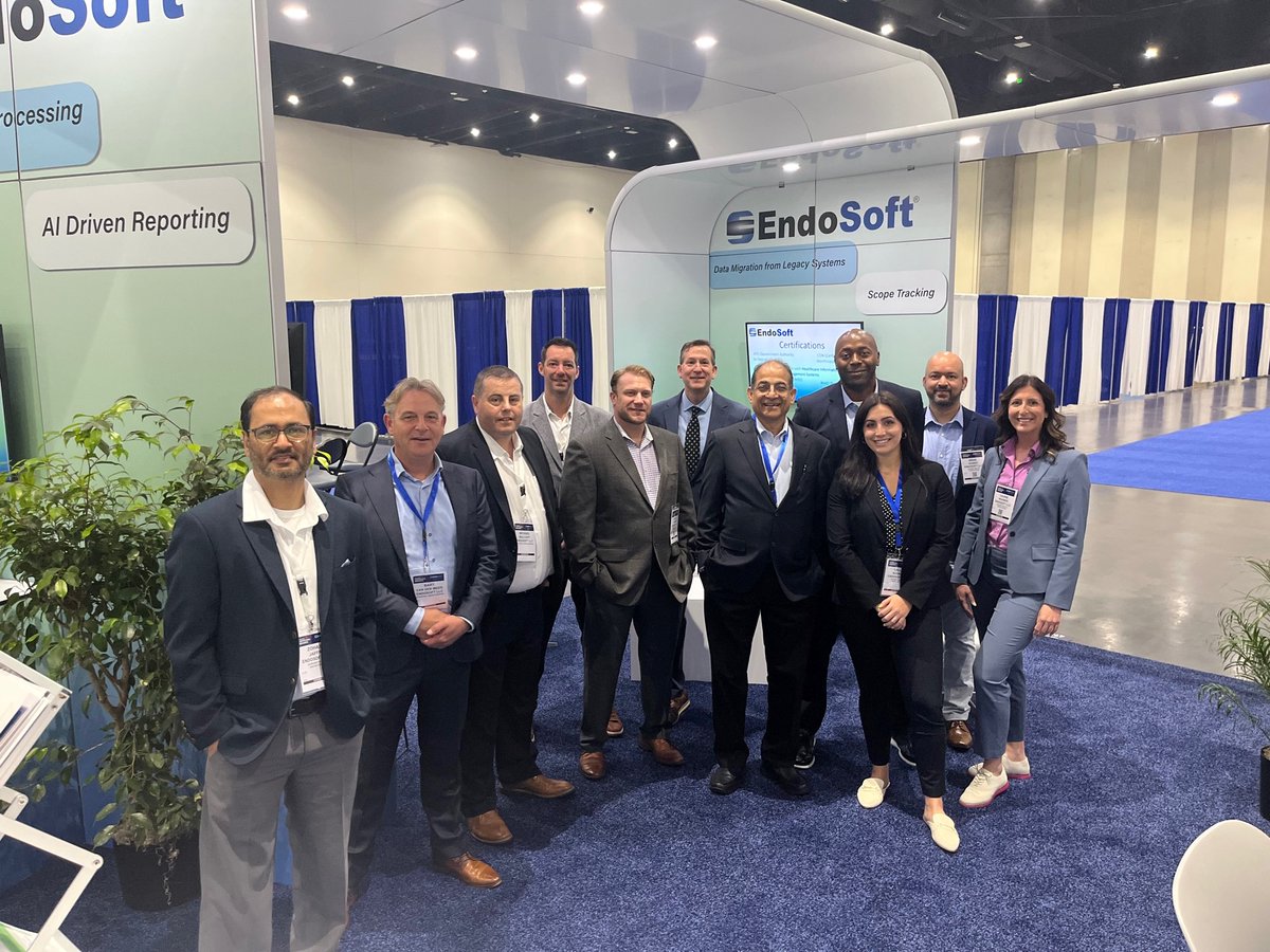 EndosoftWorld's tweet photo. Make sure to come see the EndoSoft team at this year's #ACG meeting at booth #1219. We are excited to continue the conversation about #AI in #GI.

#Gastro #Endoscopy #ADR #HealthIT #ReportWriter https://t.co/yMC948FjcD