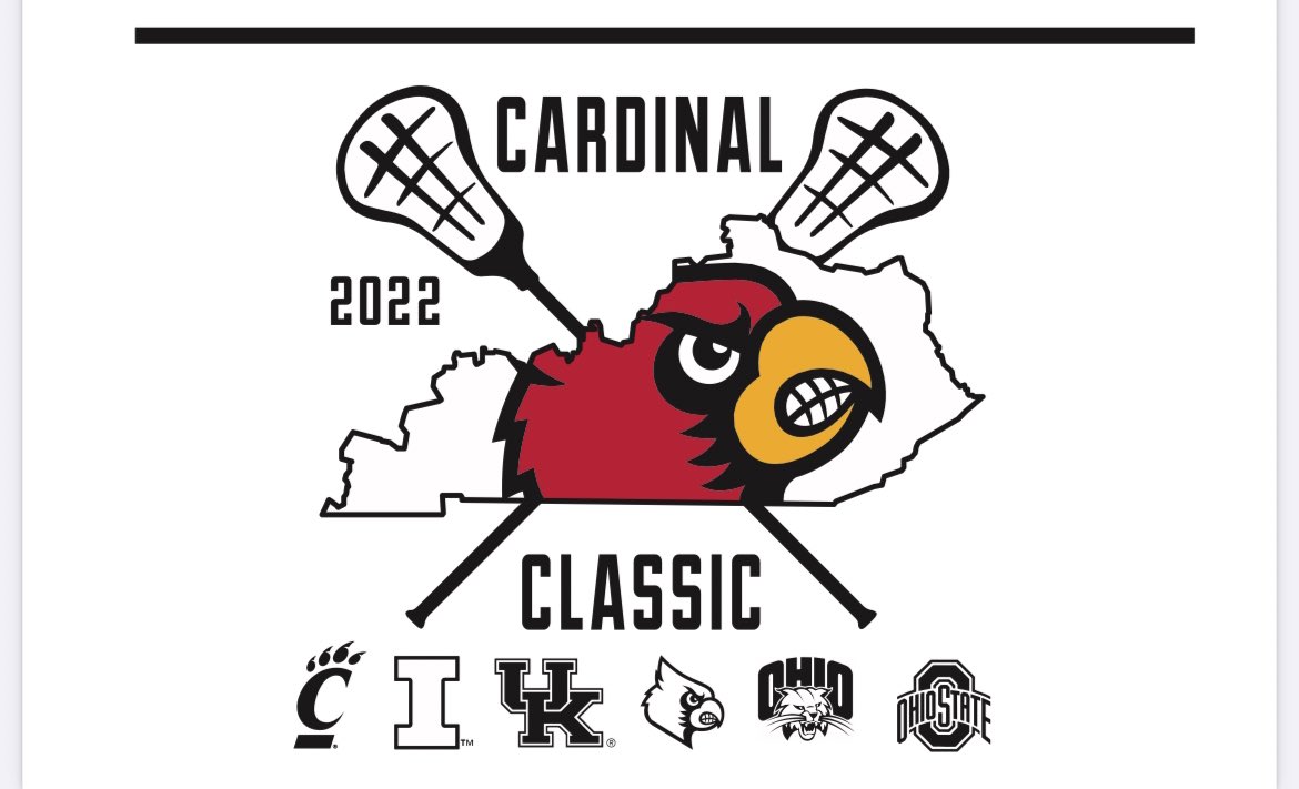 louisvillemlax's tweet photo. We are a week and a half away from the Cardinal Classic!
Excited to have five talented teams join us in the fight for the tournament🏆 https://t.co/CARcLUu9E3
