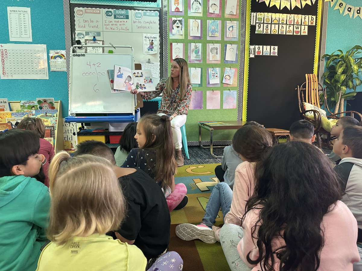 Interactive read aloud with Mrs. Burkhour!