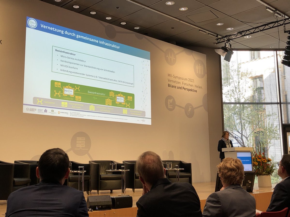 Martin Sedlmayr (@mi_sedlmayr) on Twitter photo <a href="/MiHUBx/">MiHUBx - Medical Informatics Hub in Saxony</a> Dr. Bathelt zeigt den Fortschritt auf dem #MIISymposium <a href="/MiHUBx/">MiHUBx - Medical Informatics Hub in Saxony</a> Dr. Bathelt zeigt den Fortschritt auf dem #MIISymposium