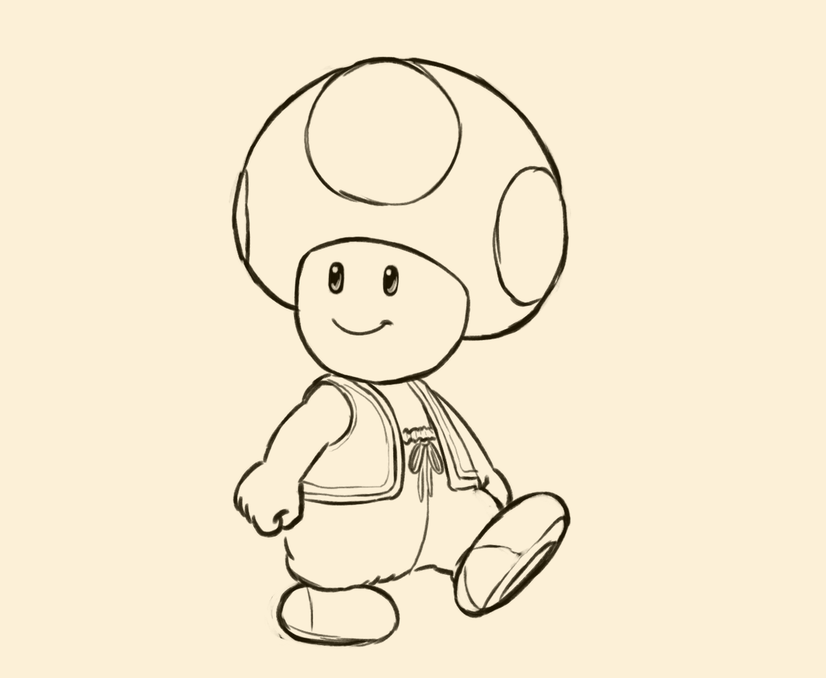 #MarioMovie Toad

#Nintendo #Art