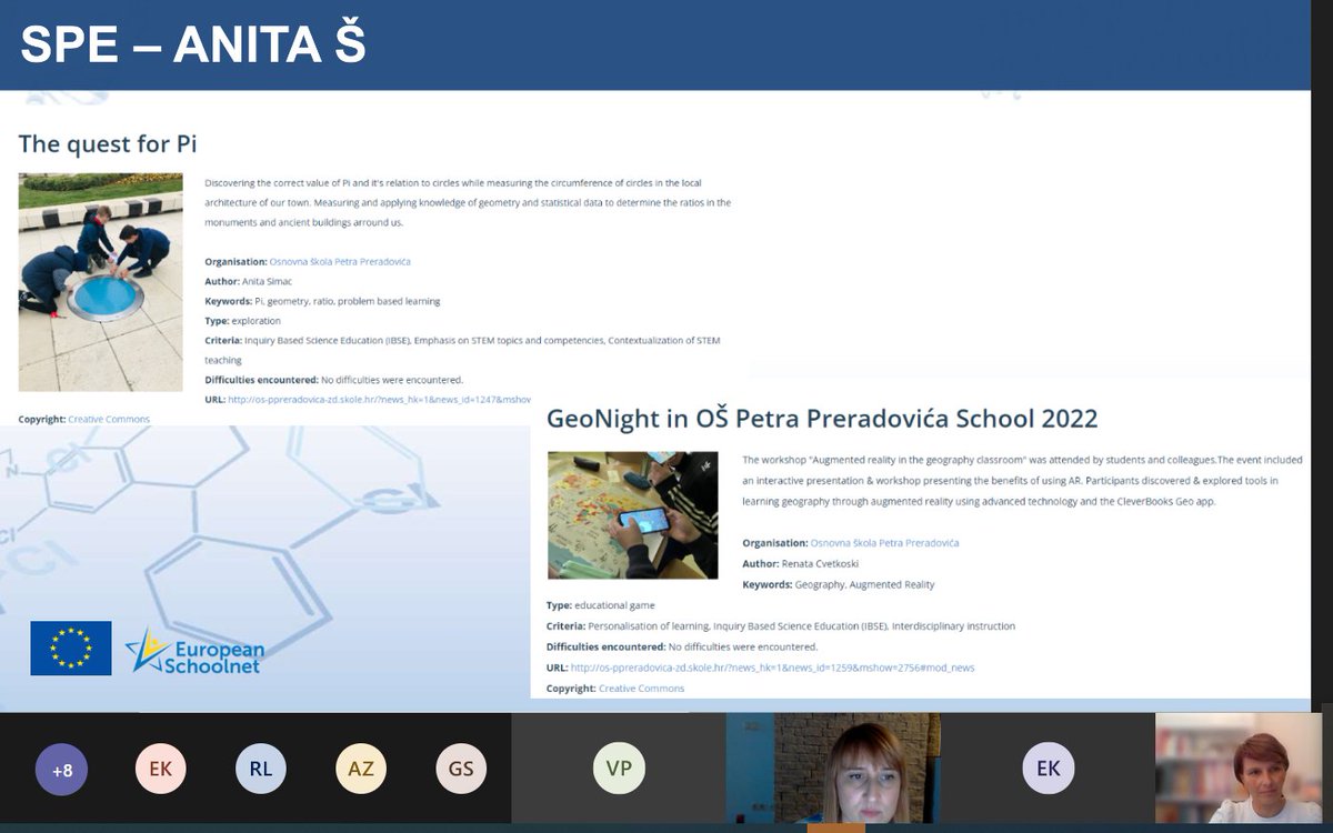 Excellen SPOW13- Track b)👏💻📍🎉
Thank you Anita&amp; Anita!
#Scientix 
#ScientixAmbassador 
#STEMeducation