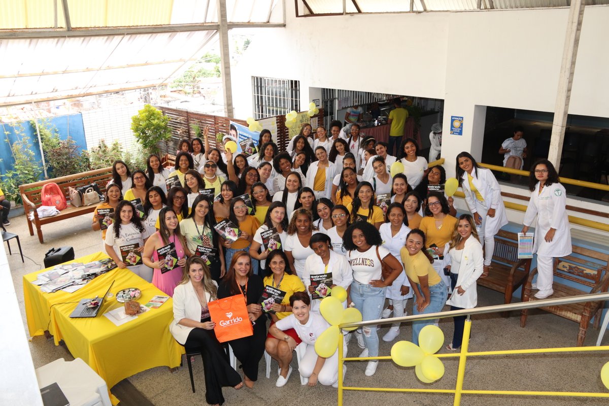 maisflorence's tweet photo. Projeto Quebrando o Silêncio - com o objetivo de conscientizar sobre a violência doméstica e o combate ao suicídio. #QuebrandoOSilencio #SetembroAmarelo #FaculdadeFlorence https://t.co/y318h6rNeT