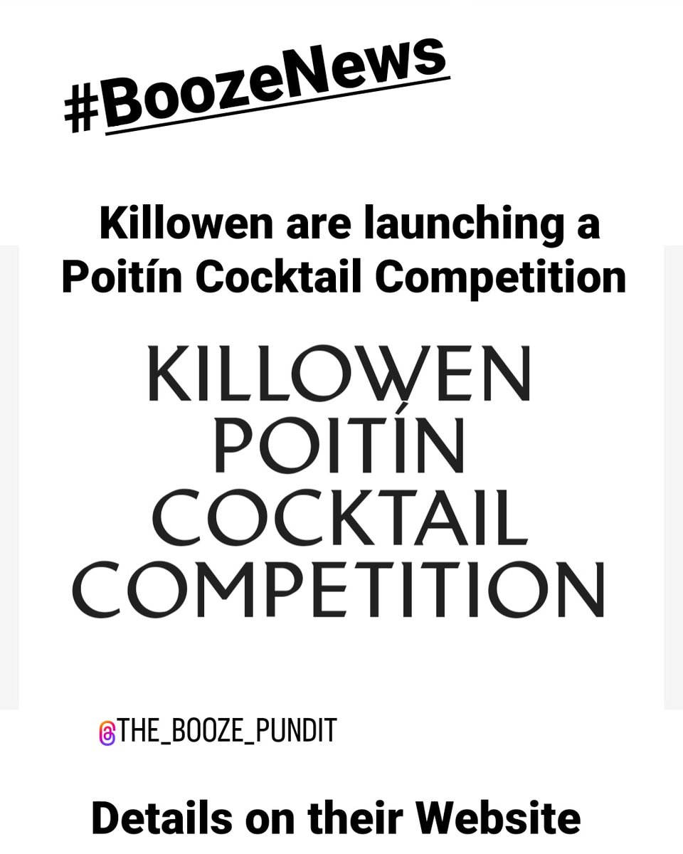 WhiskeyPundit's tweet photo. Check out the @KillowenWhiskey #CocktailCompetition if you haven't already https://t.co/voQVJmk7mk