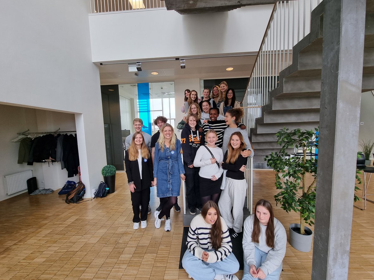 NordboRobotics's tweet photo. Today, we welcomed a group of girls for #GirlsDayInScience
Girls’ Day in Science is a national event for more than 6000+ girls to inspire and attract more girls into Tech and #STEM 
We had a blast showcasing Mimic and discussing the future of robotics
#girlsintech #womeninscience https://t.co/1fa9ZZkuo7