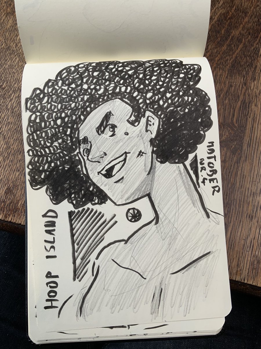 fourth one for #MDtober04, #MDtober with Hoop Island