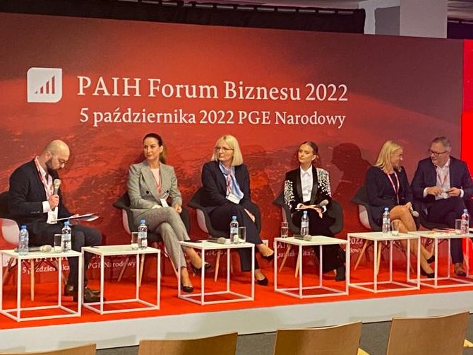 Maurisse_com's tweet photo. @PAIH_pl Business Forum 2022 is a unique meeting of the SME sector and its partners - experts of the Polish Investment and Trade Agency, representatives of regions and development institutions. We are happy to be here! https://t.co/mafvzICMk0