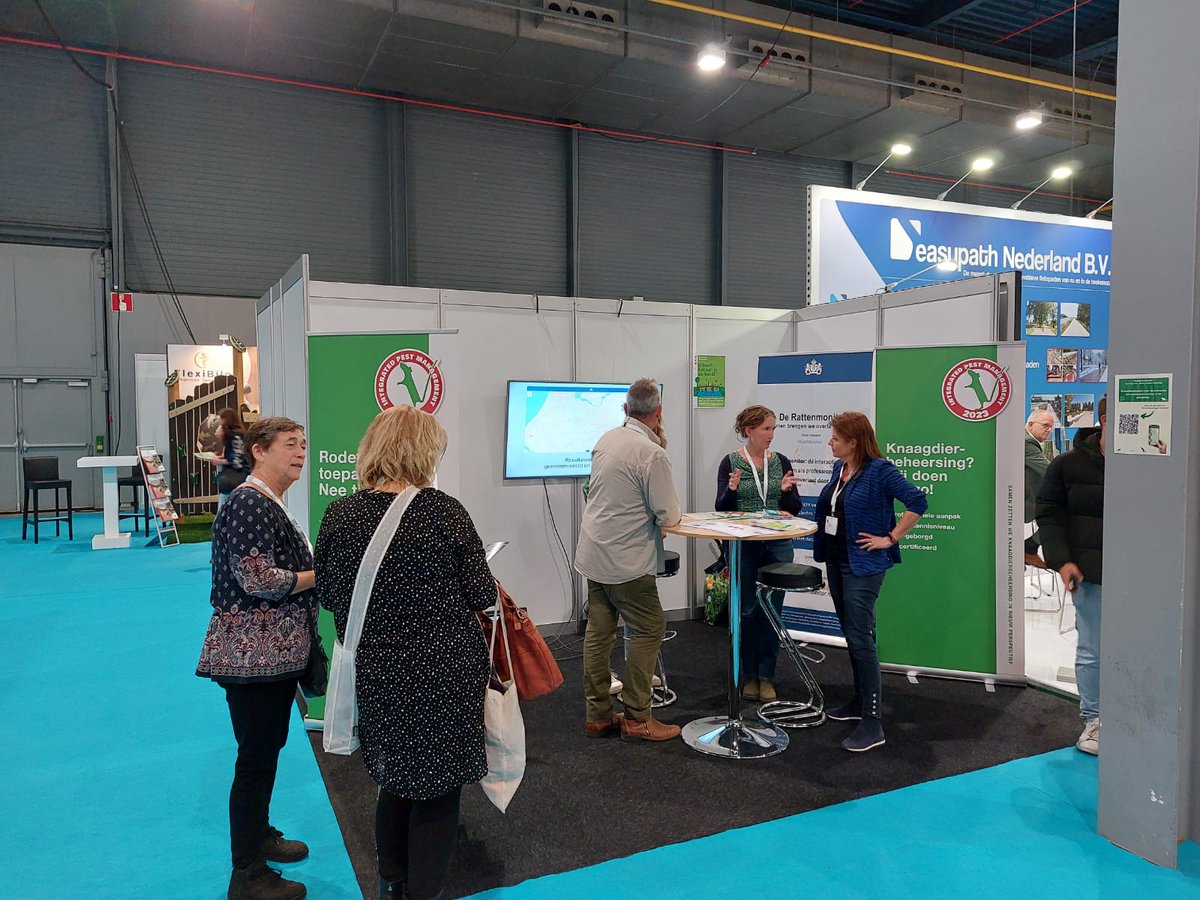 PlatformPlan's tweet image. Vandaag de Vakbeurs Openbare Ruimte, in  Utrecht. PLA..N. is aanwezig in de stand van het Ministerie om, met name Gemeenten, te informeren over IPM-KNAAGDIERBEHEERSING.