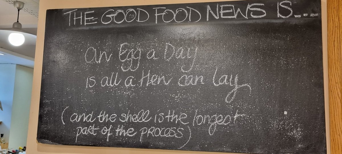 urrubandon's tweet photo. Good Afternoon
Wednesday 5 October
#thegoodfoodnewsis
Did you know that your morning egg is a whole day's work for a hen?
#foodisfundamental https://t.co/o5pyCMMkLt