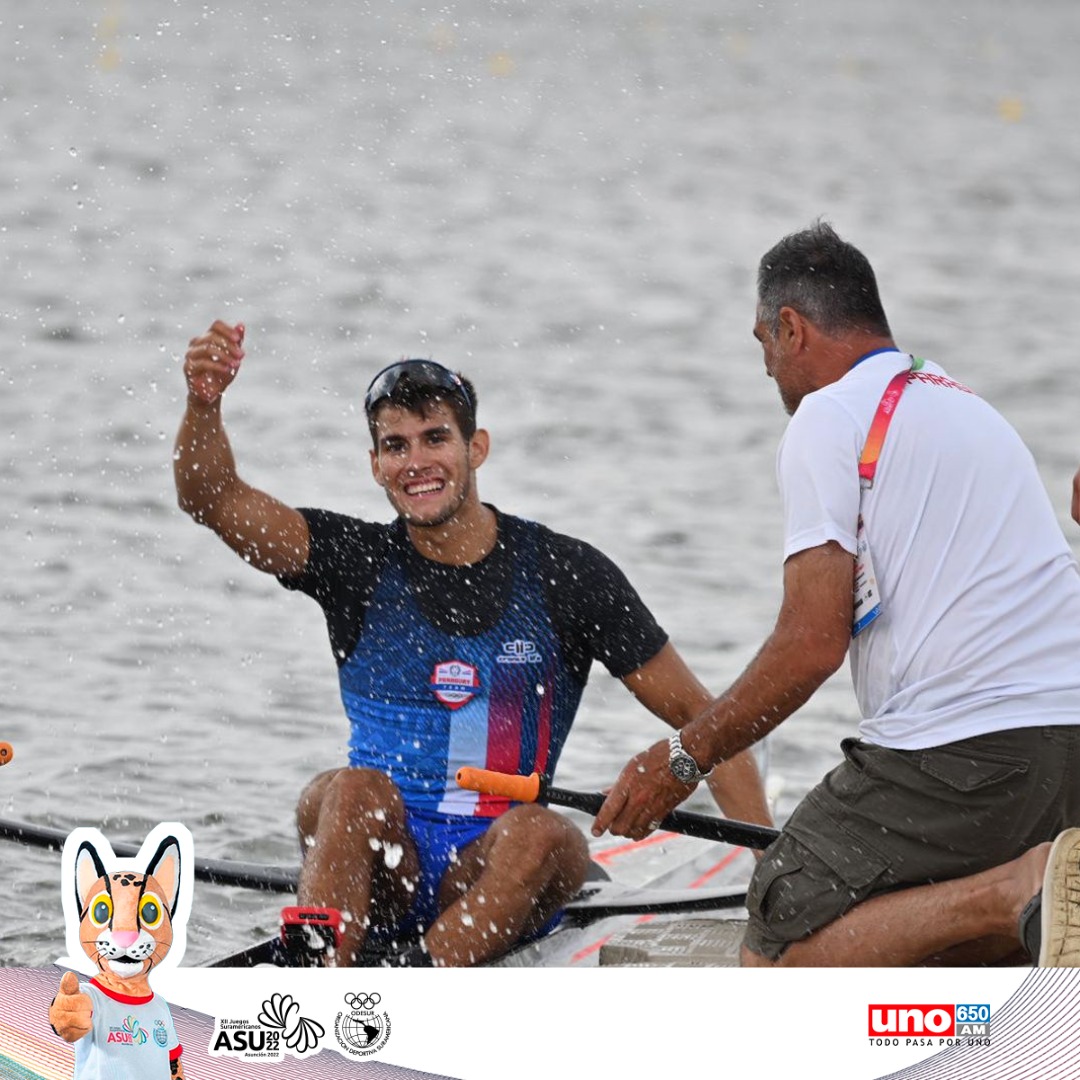 UNO650AM_'s tweet photo. ¡MEDALLA DE PLATA PARA PY!🥈🇵🇾

🚣🏻‍♀️El remero Javier Insfrán se alzó con la presea plateada en "par de remos cortos"👏🏻

🔝Ya es la medalla N° 17 del #TeamParaguay

#ASU2022
#ElSueñoDeTodos
#TeamParaguay
#650AM #DeportesUNO https://t.co/XApkeN25ry