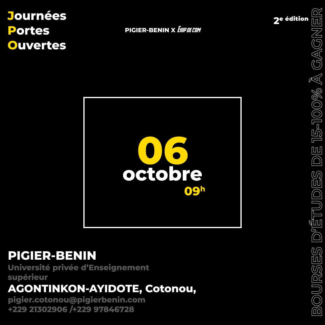 ju_junior_ads's tweet photo. Journée porte ouverte pour les nouveaux bacheliers organisé pas les étudiants de troisième année. 
Rendez-vous demain jeudi 06 octobre à partir de 9h.
#TT229 #WASEXO #bacheliers #Cotonou #africa https://t.co/UvKLSiNFqH
