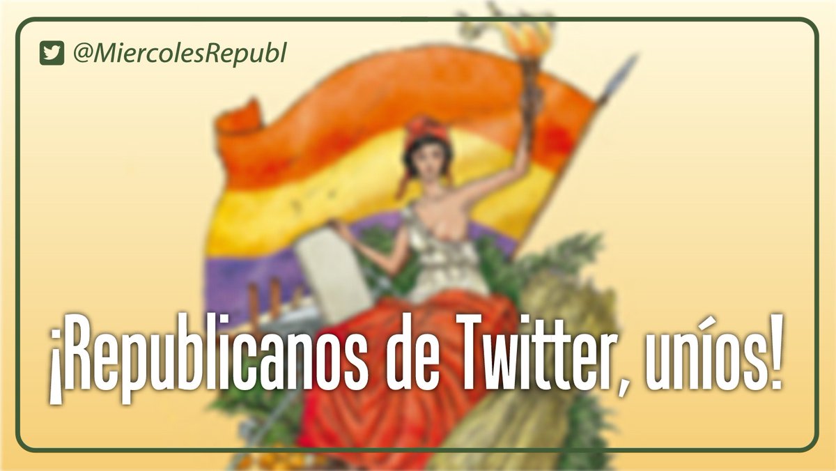 📢Primera recomendación republicana de hoy:

➡️ <a href="/SoniamedioB/">Sonia medioB</a>
➡️ <a href="/Yolanda47373270/">Yolanda</a>

✅ Retuitea este tuit
✅ Sigue a quien retuitee
✅ Sigue a quien te siga
 
📰 Campaña de promoción y crecimiento de cuentas republicanas.
 
❤️💛💜 ¡Salud y República! 👋 #BorbonesAbolición