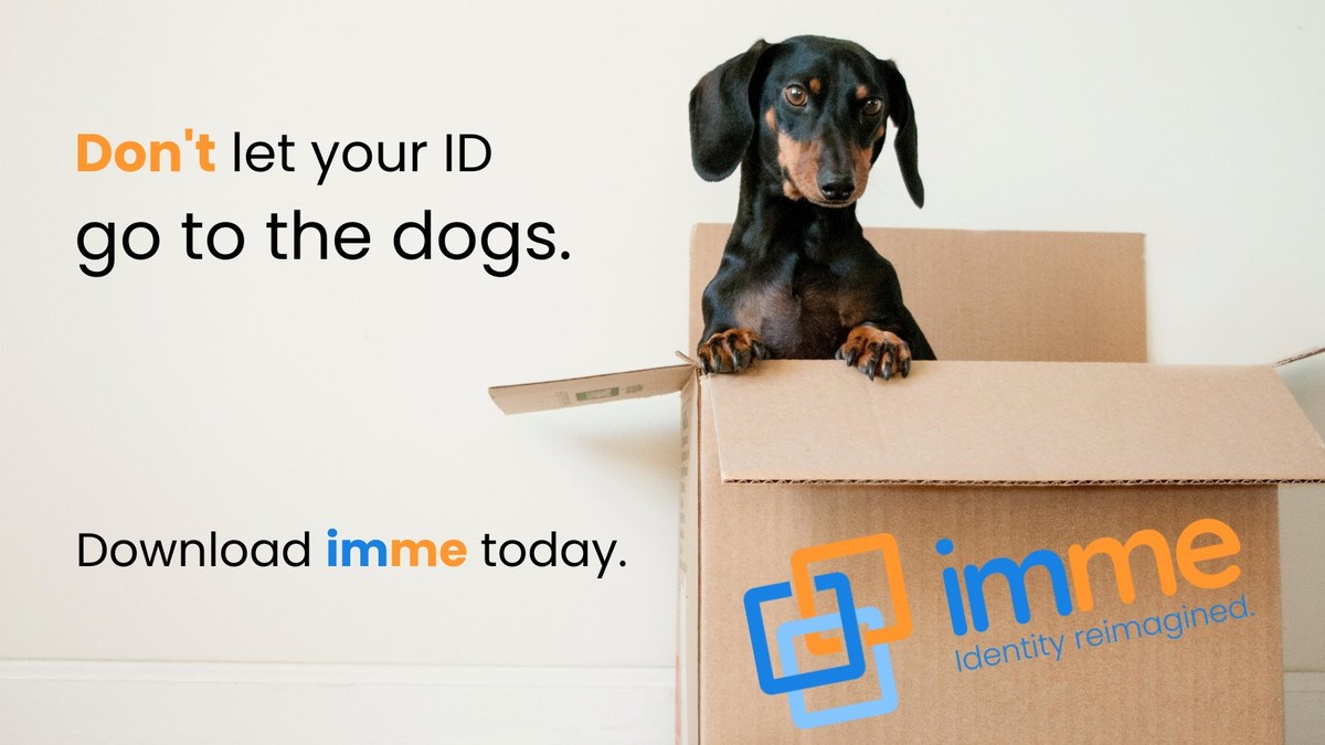 The most valuable thing you own is your identity. Take back control of it today with imme. #introducingimme #Web3 prn.to/3V0HCaV