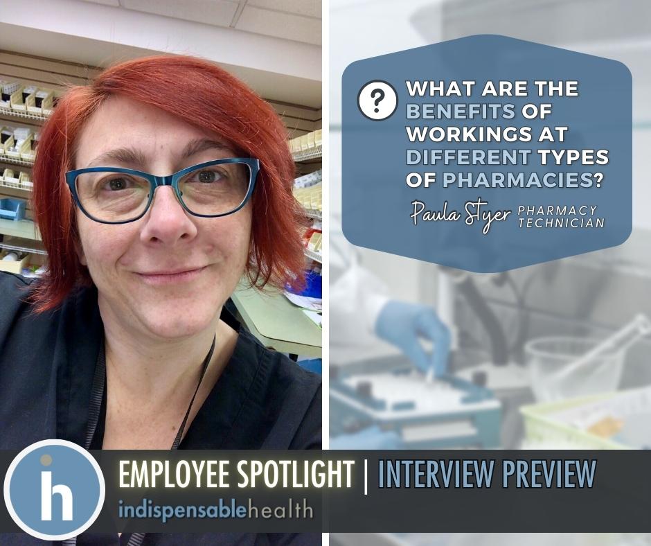 IndispensHealth's tweet photo. Why join a #PharmacyStaffing team?
Many express discomfort about if temporary / contingent positions can benefit their #pharmacy career

Listen to the benefits one of our #PharmacyTechnician's expresses about working at different types of pharmacies
▶️ https://t.co/rqSVGz93JV https://t.co/0HYhOyFbg5