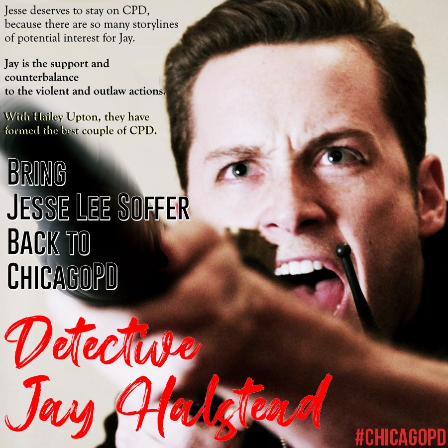 Ocelotl_Mx's tweet photo. It's WEDNESDAY, #JayHalsteadDay!
Day 36, on Day We Don't Want to Happen....
We Are All Jesse
@nbc You'd make us happy if #BringBackJesseLeeSofferToCPD
#WeLoveYouJesse #GratefulForJesse #JayIsTheHeartOfCPD #UpsteadForever #WhereJesseGoesWeGo #FixCPD #JesseWillAlwaysBeCPD https://t.co/i1rATiLTvL