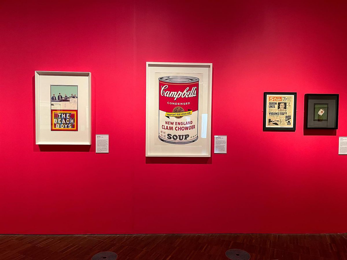 WolvArtGallery's tweet photo. Our new permanent exhibition, #PopParade, is now open!💥
Pop Parade highlights the Gallery’s acclaimed #PopArt Collection and features iconic artworks by leading artists, from #AndyWarhol and #RoyLichtenstein to #PaulineBoty and #DavidHockney. https://t.co/2E5DjMHdMK