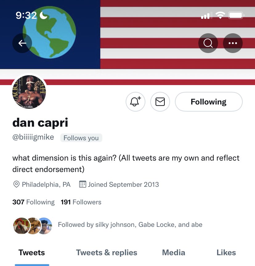 Daniel_Caprii's tweet photo. I prefer Daniel, but I am flattered @biiiiigmike https://t.co/3i0QNtzaTi