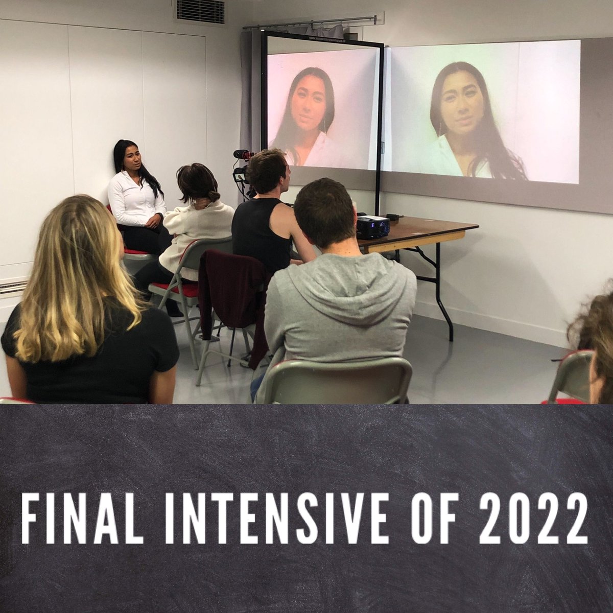 FINAL INTENSIVE OF 2022 Refresh your creative practice with us! In this 5 week course you will work with both classical and modern text, interpreting language, delving deeper into speeches, scenes and self taping. Book via our linktree or website: ow.ly/fKKW50L2nc9