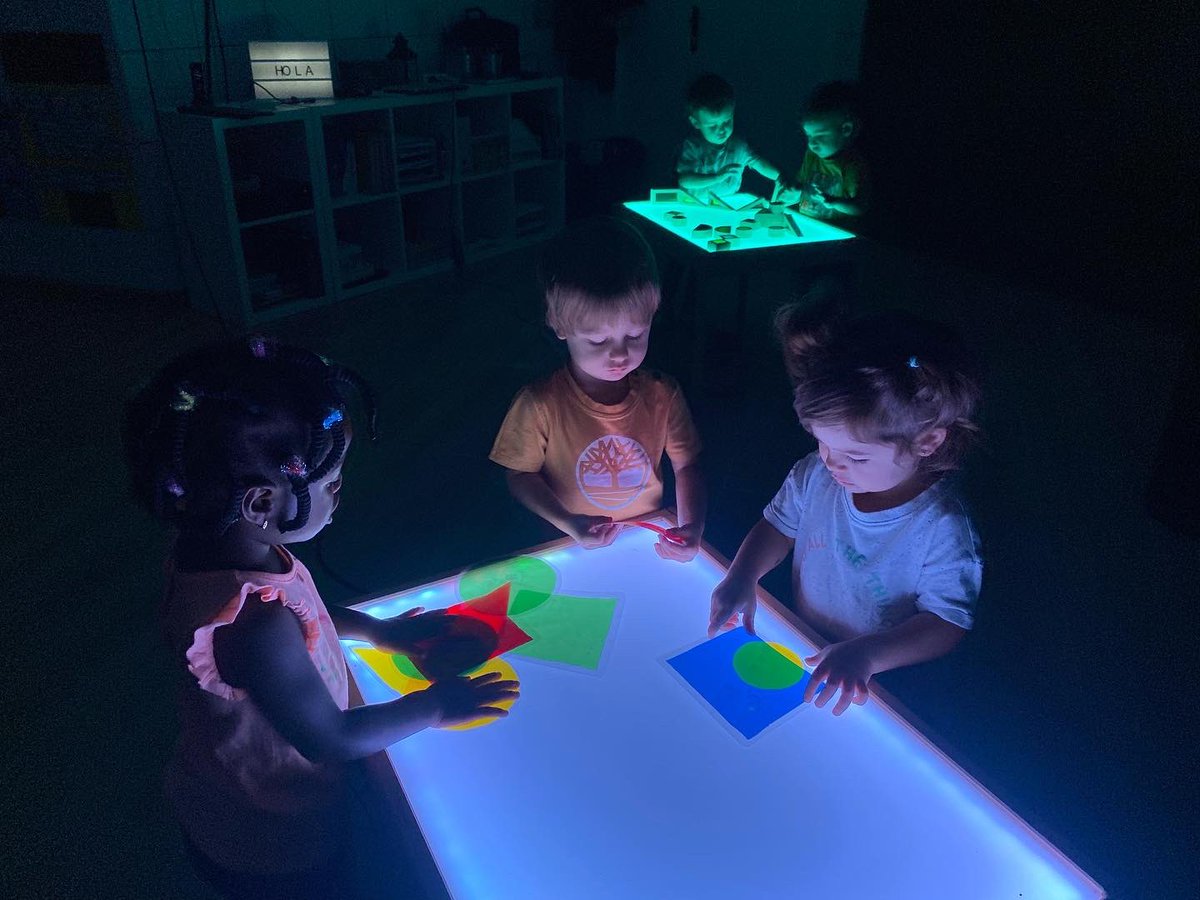 ERocaprevera's tweet photo. Llum, ombres, colors, formes, textures, transparències… estímuls sensorials que estimulen la creativitat dels infants de P2 #ERinfantil #torello #ERp2 https://t.co/yi8A5zSwr0